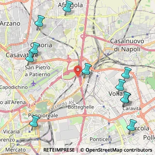 Mappa Via Cupa San Marciano, 80026 Casoria NA, Italia (3.13364)