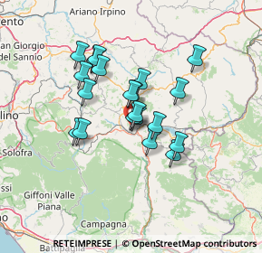 Mappa Via Fiego, 83047 Lioni AV, Italia (11.2485)