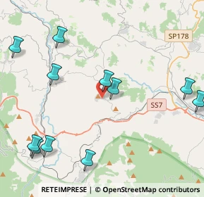 Mappa Via Fontanelle, 83051 Nusco AV, Italia (5.60909)