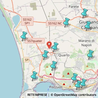 Mappa Via Plinio Il Vecchio, 80010 Quarto NA, Italia (6.295)