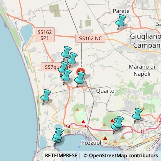 Mappa Via Plinio Il Vecchio, 80010 Quarto NA, Italia (5.06917)