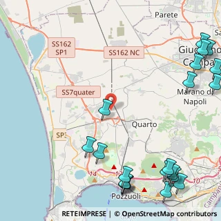 Mappa Via Plinio Il Vecchio, 80010 Quarto NA, Italia (7.243)