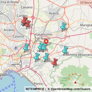 Mappa Circumvallazione Provinciale di Napoli, 80040 Volla NA, Italia (4.2825)