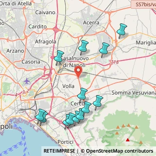 Mappa Circumvallazione Provinciale di Napoli, 80040 Volla NA, Italia (5.09308)