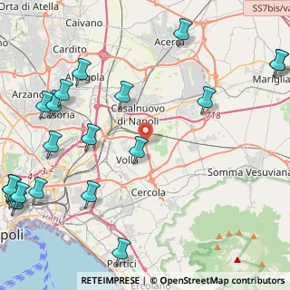 Mappa Circumvallazione Provinciale di Napoli, 80040 Volla NA, Italia (6.8795)