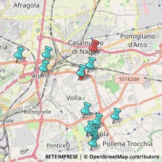 Mappa Viale Platani, 80040 Volla NA, Italia (2.46167)