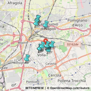 Mappa Viale Platani, 80040 Volla NA, Italia (1.37833)