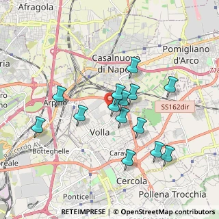 Mappa Viale Platani, 80040 Volla NA, Italia (1.76571)