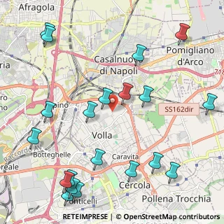 Mappa Viale Platani, 80040 Volla NA, Italia (3.0085)
