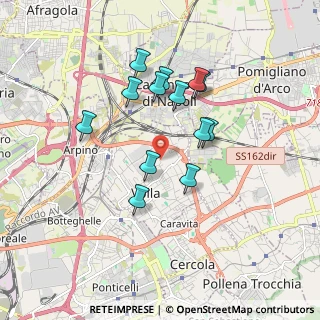 Mappa Viale Platani, 80040 Volla NA, Italia (1.66154)