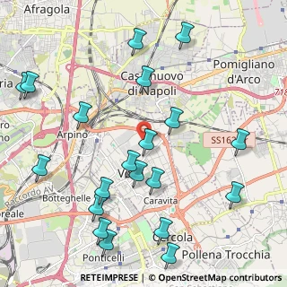 Mappa Viale Platani, 80040 Volla NA, Italia (2.7245)