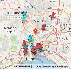 Mappa Cupa detta Santa Cesarea, 80145 Napoli NA, Italia (4.26944)