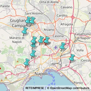 Mappa Cupa detta Santa Cesarea, 80145 Napoli NA, Italia (3.80636)