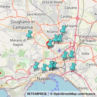 Mappa Cupa detta Santa Cesarea, 80145 Napoli NA, Italia (3.75308)