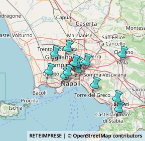 Mappa Cupa detta Santa Cesarea, 80145 Napoli NA, Italia (11.11692)