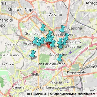 Mappa Cupa detta Santa Cesarea, 80145 Napoli NA, Italia (1.14471)