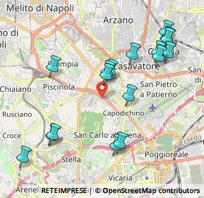 Mappa Cupa detta Santa Cesarea, 80145 Napoli NA, Italia (2.34471)