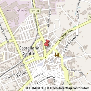 Mappa Via Mater Domini, 40, 70013 Castellana Grotte, Bari (Puglia)