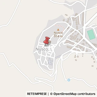 Mappa Via dell'Ospizio, 29, 83051 Nusco, Avellino (Campania)
