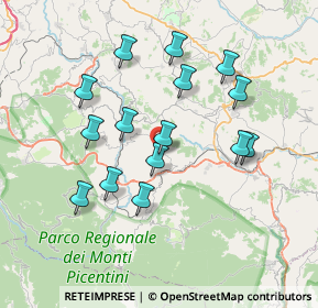 Mappa Via S. Bartolomeo, 83051 Nusco AV, Italia (7.37067)