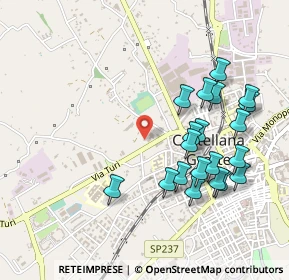 Mappa SP per, 70013 Castellana Grotte BA (0.5435)