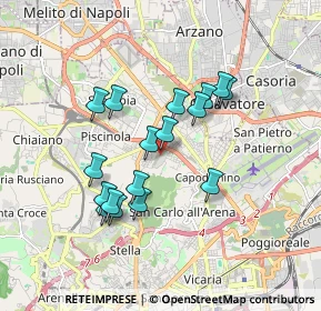Mappa Piazza Madonna dell'Arco, 80145 Napoli NA, Italia (1.62941)
