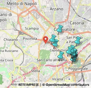 Mappa Piazza Madonna dell'Arco, 80145 Napoli NA, Italia (2.29154)
