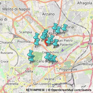 Mappa Via Giaime Pintor, 80145 Napoli NA, Italia (1.26)