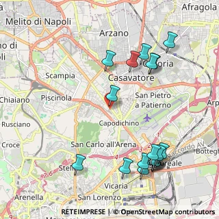 Mappa Via Giaime Pintor, 80145 Napoli NA, Italia (2.66833)