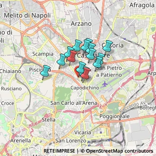 Mappa Via Giaime Pintor, 80145 Napoli NA, Italia (1.14133)