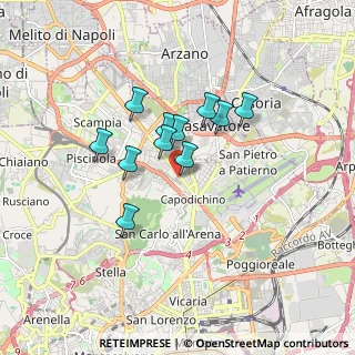Mappa Via Giaime Pintor, 80145 Napoli NA, Italia (1.35909)