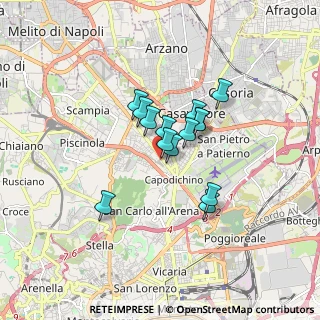 Mappa Via Giaime Pintor, 80145 Napoli NA, Italia (1.21929)
