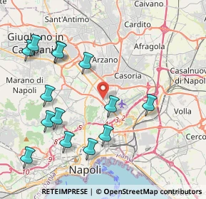 Mappa Via Giaime Pintor, 80145 Napoli NA, Italia (4.95929)