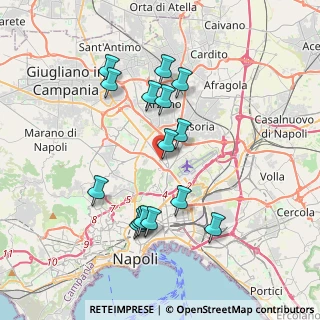 Mappa Via Giaime Pintor, 80145 Napoli NA, Italia (3.80733)