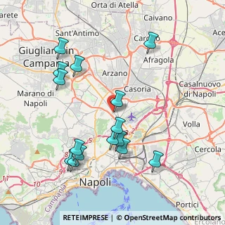 Mappa Via Giaime Pintor, 80145 Napoli NA, Italia (4.49867)