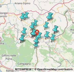Mappa Teora, 83056 Teora AV, Italia (11.6)
