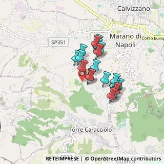 Mappa Via Gianfrancy, 80020 Calvizzano NA, Italia (0.711)