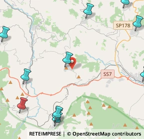 Mappa 83051 Nusco AV, Italia (7.06833)