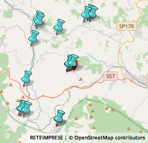 Mappa 83051 Nusco AV, Italia (5.05235)