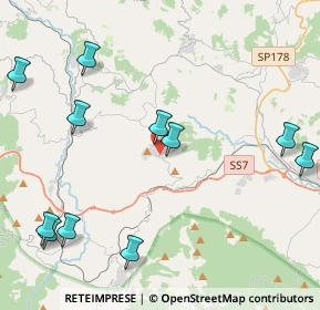 Mappa 83051 Nusco AV, Italia (5.68273)