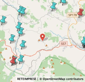 Mappa 83051 Nusco AV, Italia (7.215)