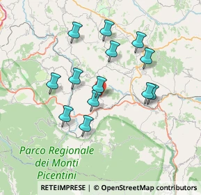 Mappa 83051 Nusco AV, Italia (6.99)