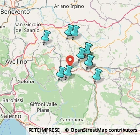 Mappa 83051 Nusco AV, Italia (9.94545)