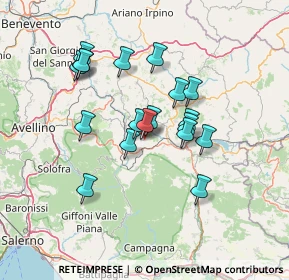Mappa 83051 Nusco AV, Italia (12.78632)