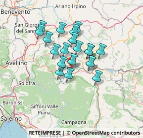 Mappa 83051 Nusco AV, Italia (10.853)