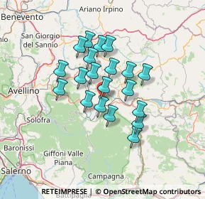 Mappa 83051 Nusco AV, Italia (11.096)