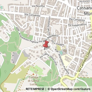Mappa Via Coppi Fausto, n.5, 70020 Cassano delle Murge, Bari (Puglia)