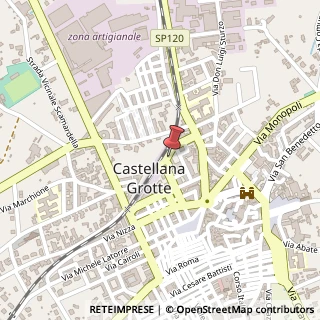 Mappa Piazza Vittorio Emanuele, 9, 70013 Castellana Grotte, Bari (Puglia)