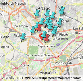 Mappa Via Giaime Pintor, 80144 Napoli NA, Italia (1.5135)