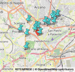 Mappa Via Giaime Pintor, 80144 Napoli NA, Italia (1.70267)